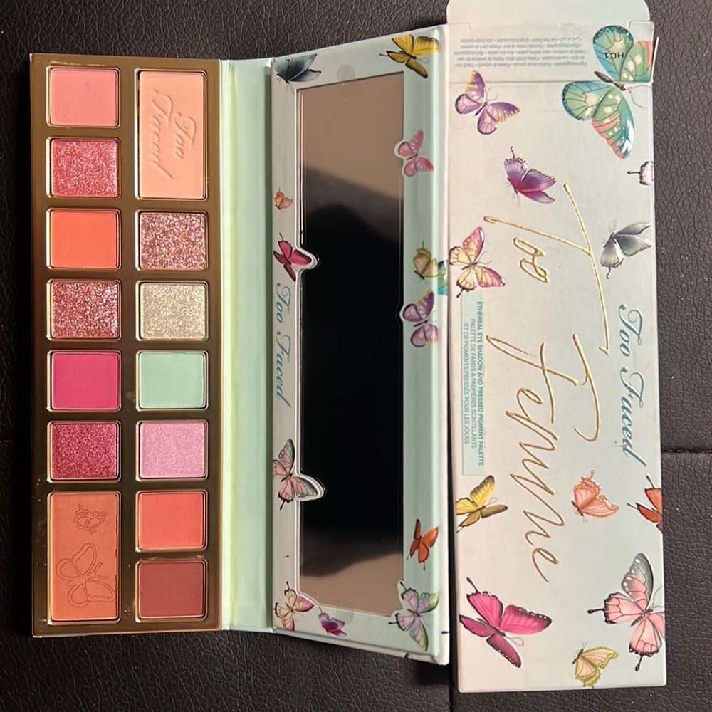 🦋ONLY 1 LEFT🦋Too Faced “Too Femme” Ethereal Eye Shadow Palette - Picture 6 of 7